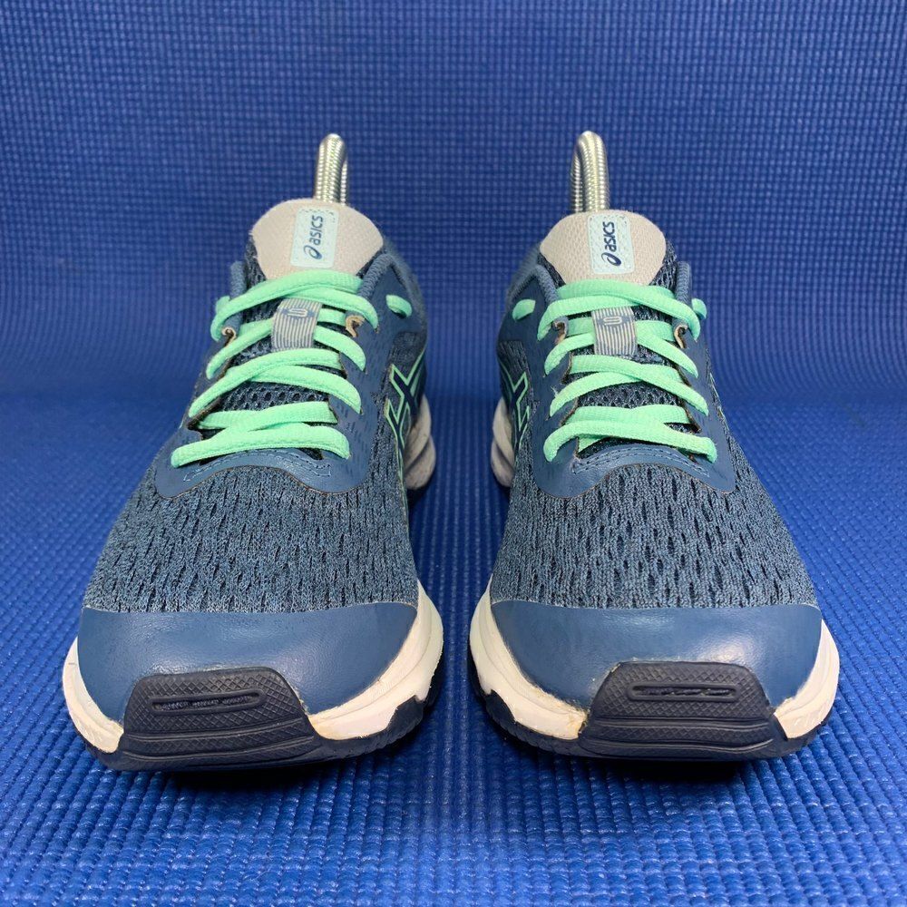 ASICS GEL- 1000-9 Women`s Size 6.5 - Blue/Mint Athletic Running Shoes 1014A150 - Picture 2 of 9